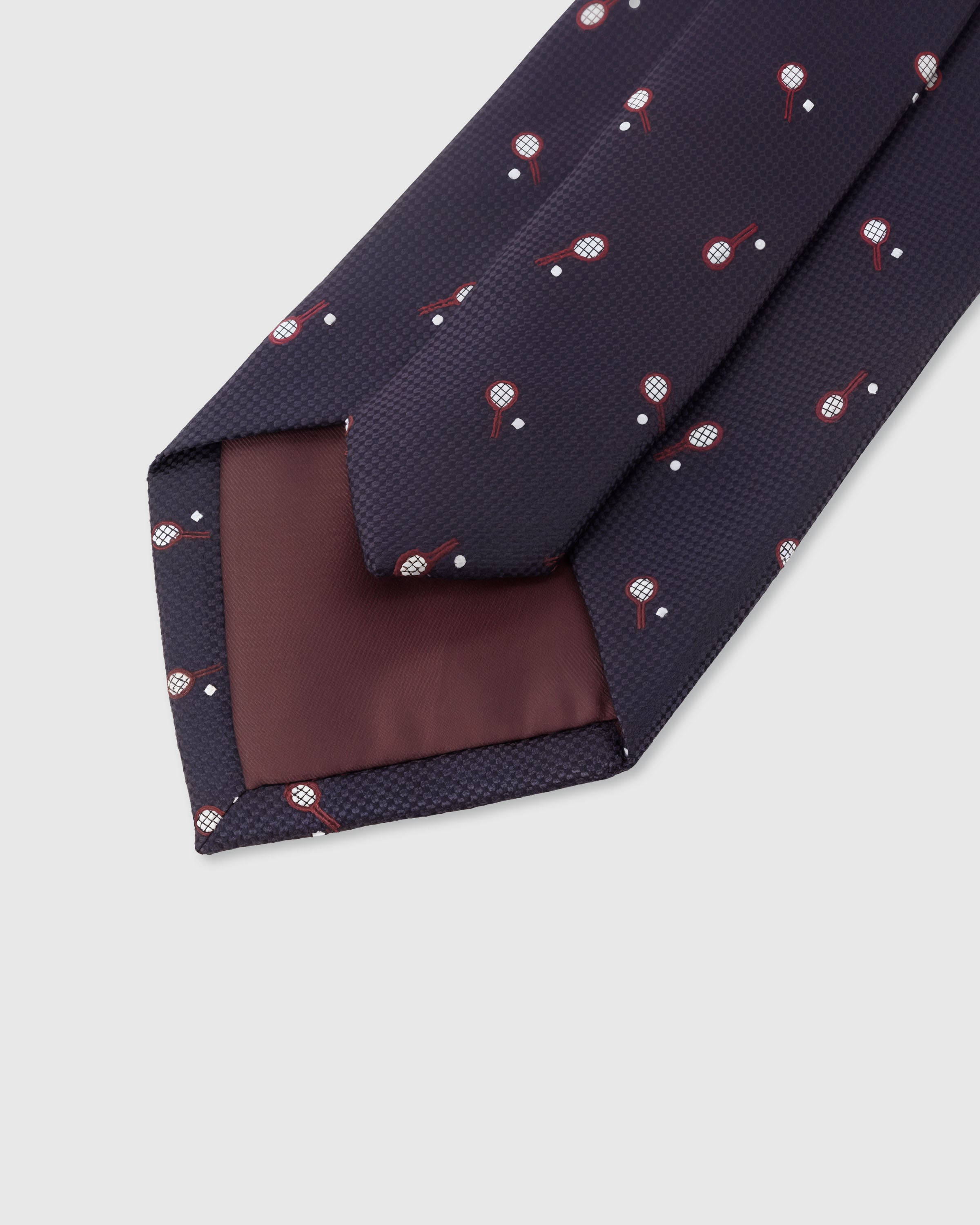 PLUM RACQUET TIE