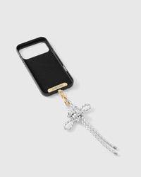 PEARL BOW PHONE STRAP