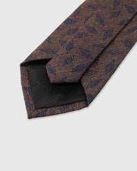 WALNUT LEAF SCATTER TIE
