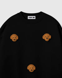 POODLE PARADE SWEATSHIRT