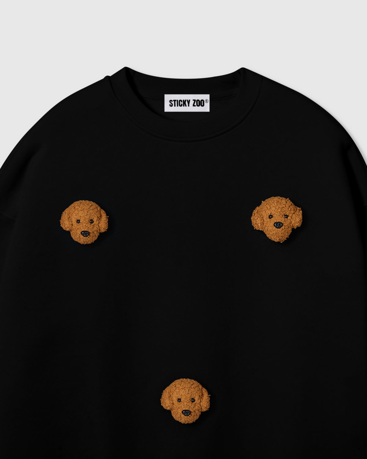 POODLE PARADE SWEATSHIRT