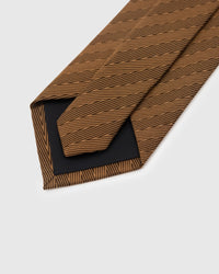 TOFFEE PIN DOT TIE