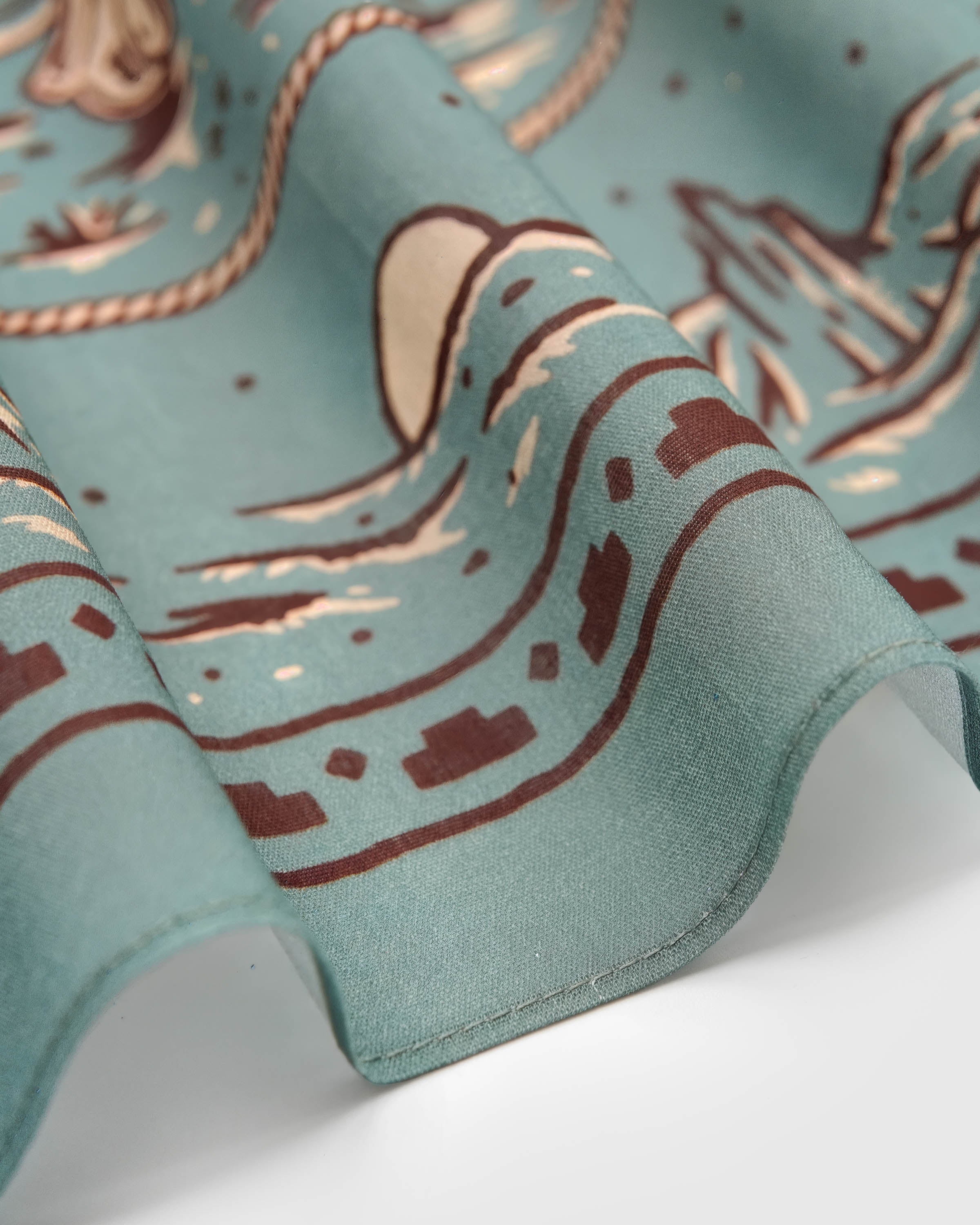 SAGE WEST RHYTHM SILK SCARF