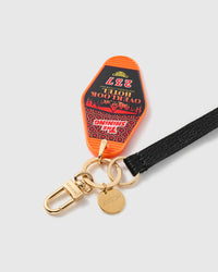 AFTER HOURS CHECK-IN LEATHER PHONE STRAP