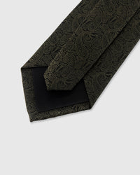 UMBER PAISLEY TIE