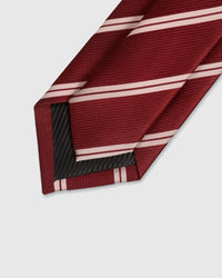 CRIMSON STRIPE TIE