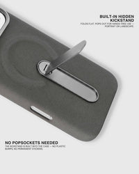 STAND PHONE CASE — GREY