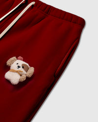 CARDINAL PUPPY SWEATPANT