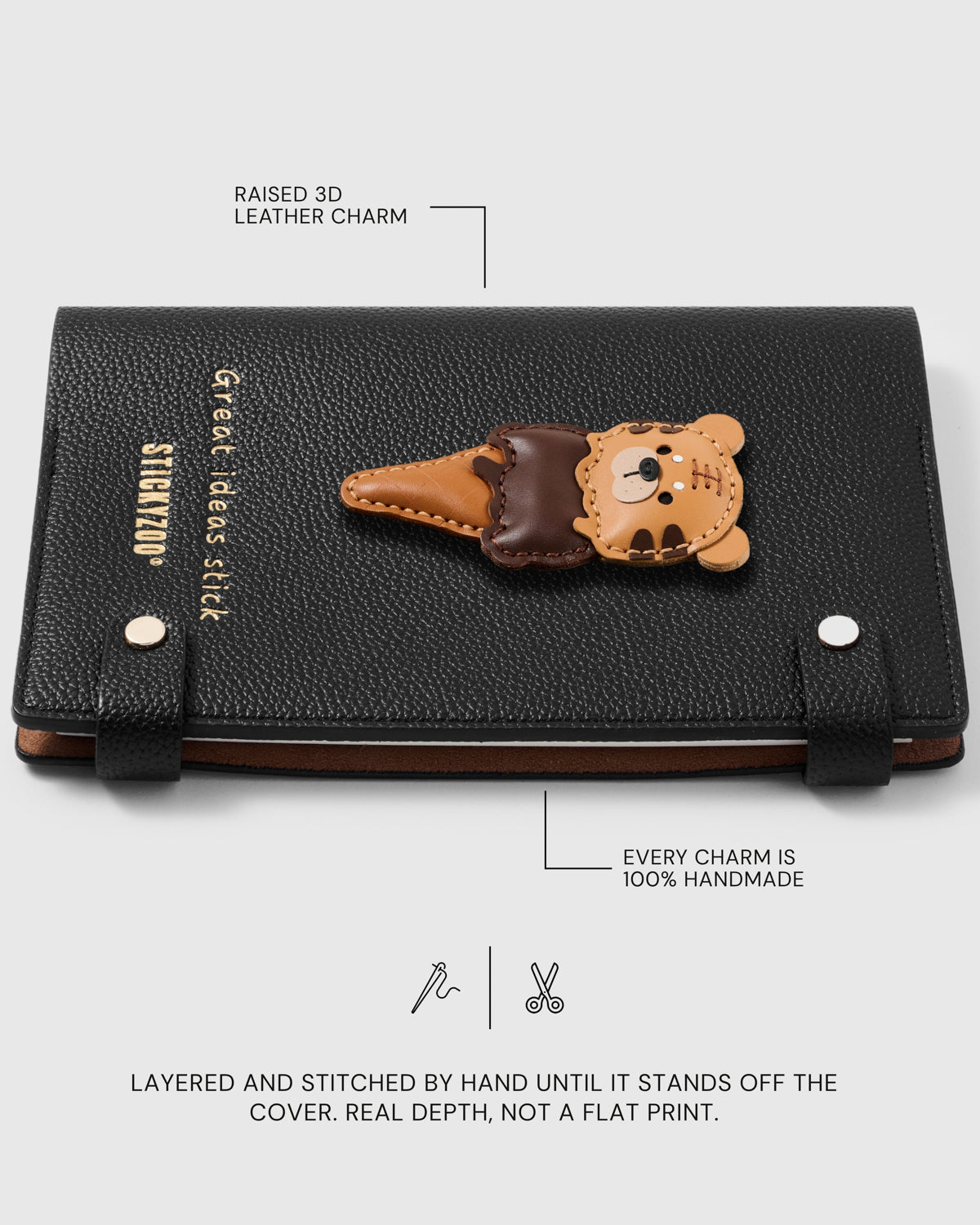 TIGER ICE CREAM NOTEBOOK