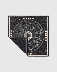 ZODIAC WHEEL SILK SCARF
