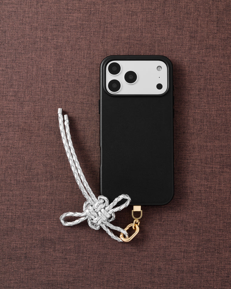 PEARL BOW PHONE STRAP
