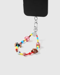 PLAYFUL DOG PHONE STRAP