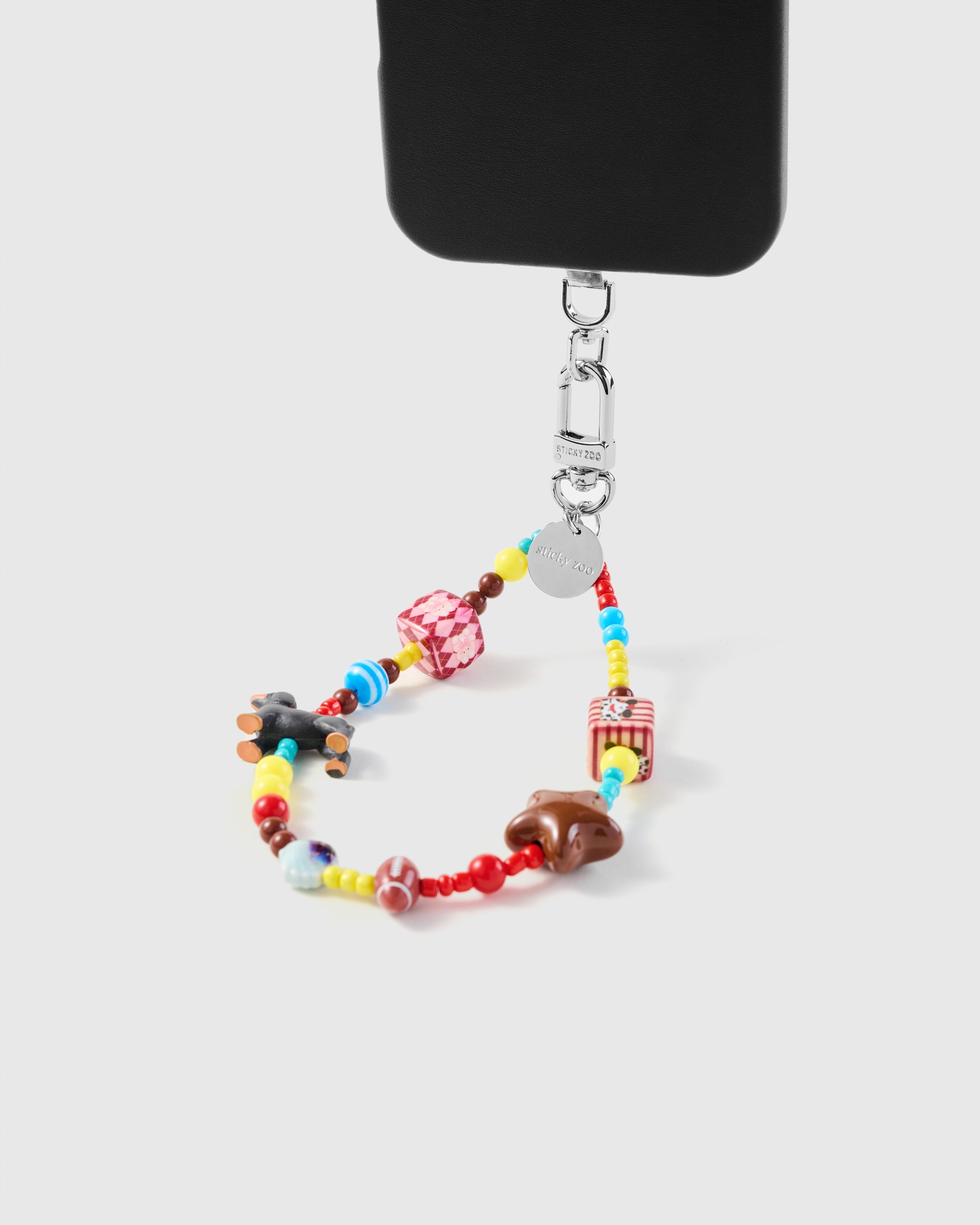 PLAYFUL DOG PHONE STRAP