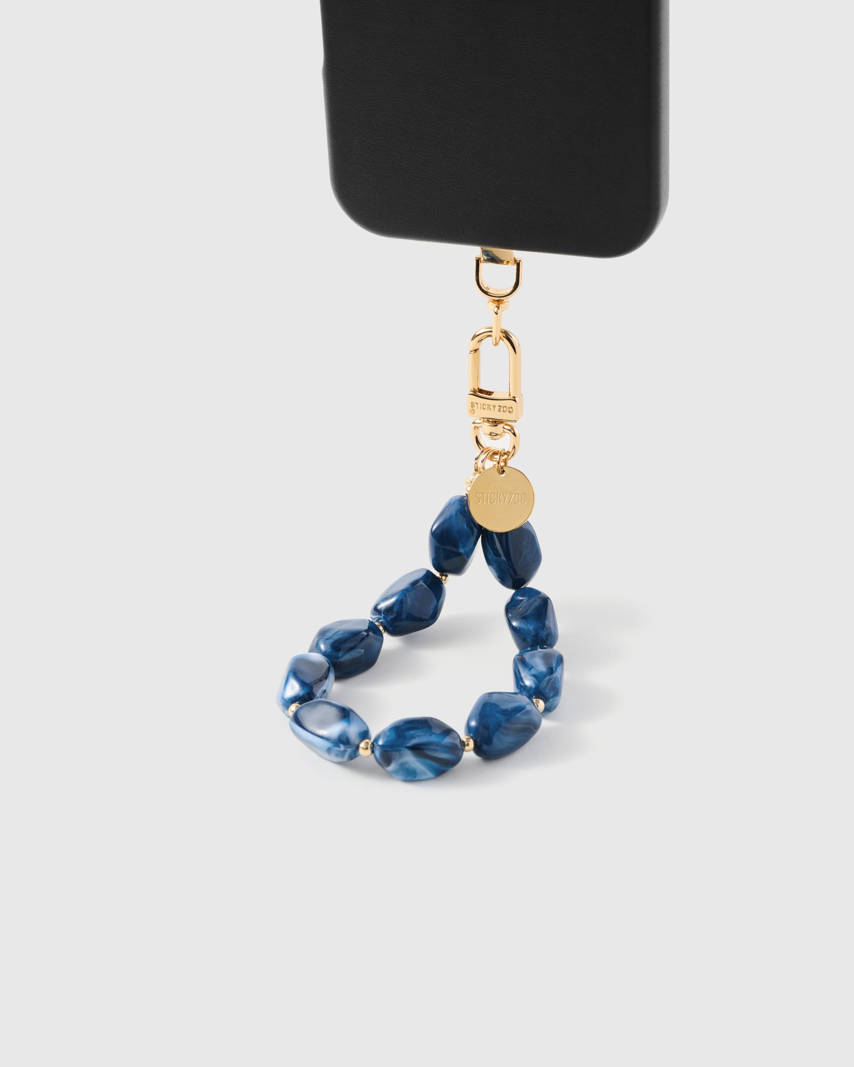 INDIGO MARBLE PHONE STRAP