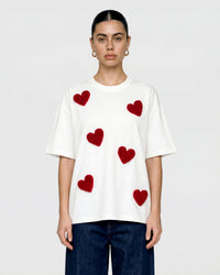 SCATTERED HEART T-SHIRT