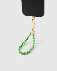 JADE SPECKLE ORBIT PHONE STRAP