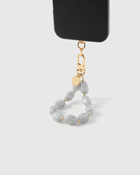 ASH MARBLE PHONE STRAP