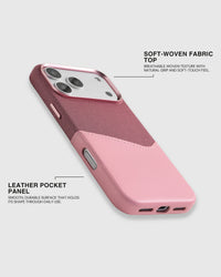 WALLET PHONE CASE — PINK
