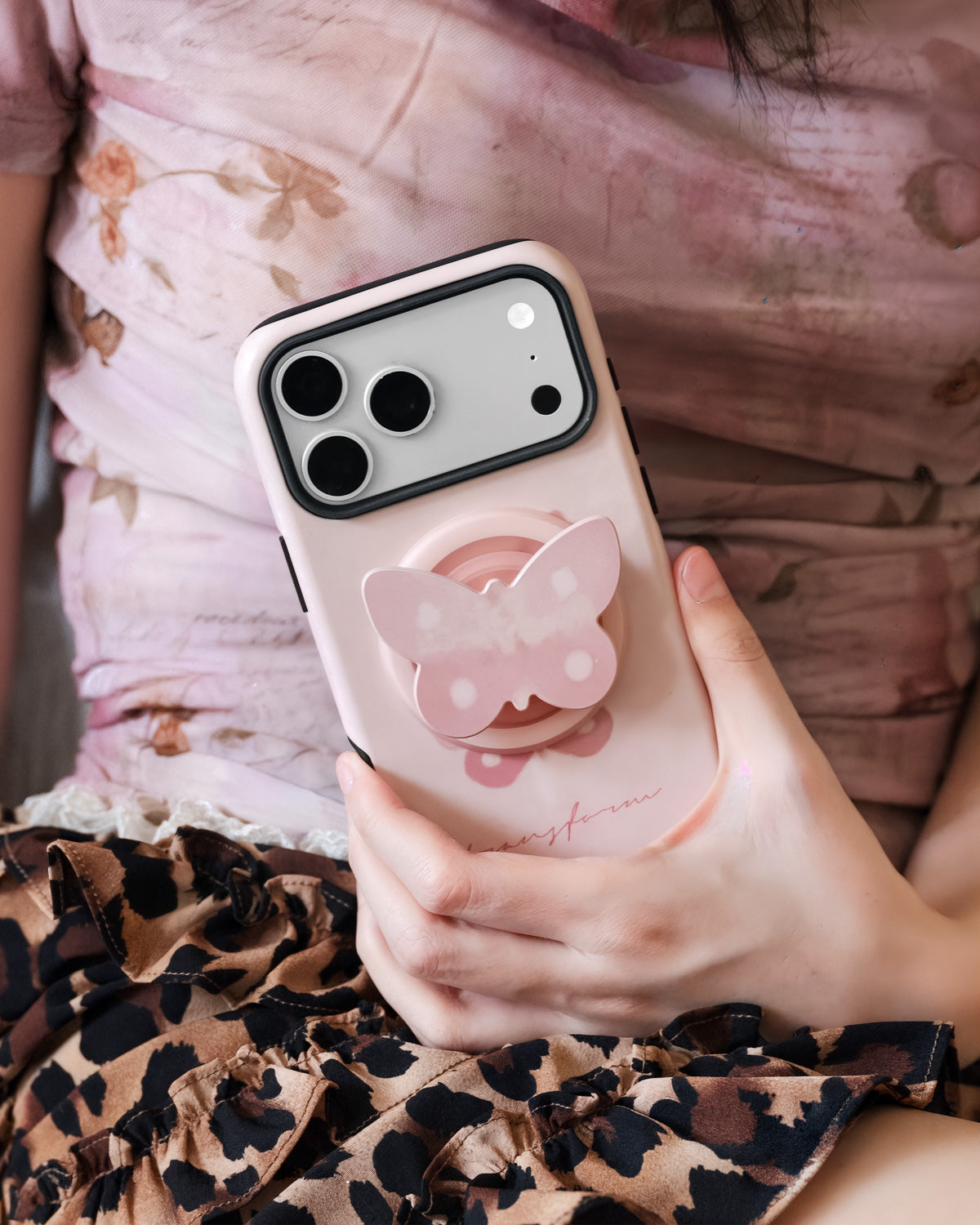 PEARL BUTTERFLY PHONE CASE