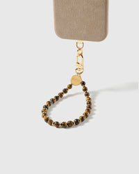 TIGER EYE STONE PHONE STRAP