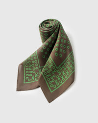 CLOVER STIRRUP SILK SCARF