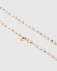 BLUSH MARBLE CROSS-BODY PHONE STRAP