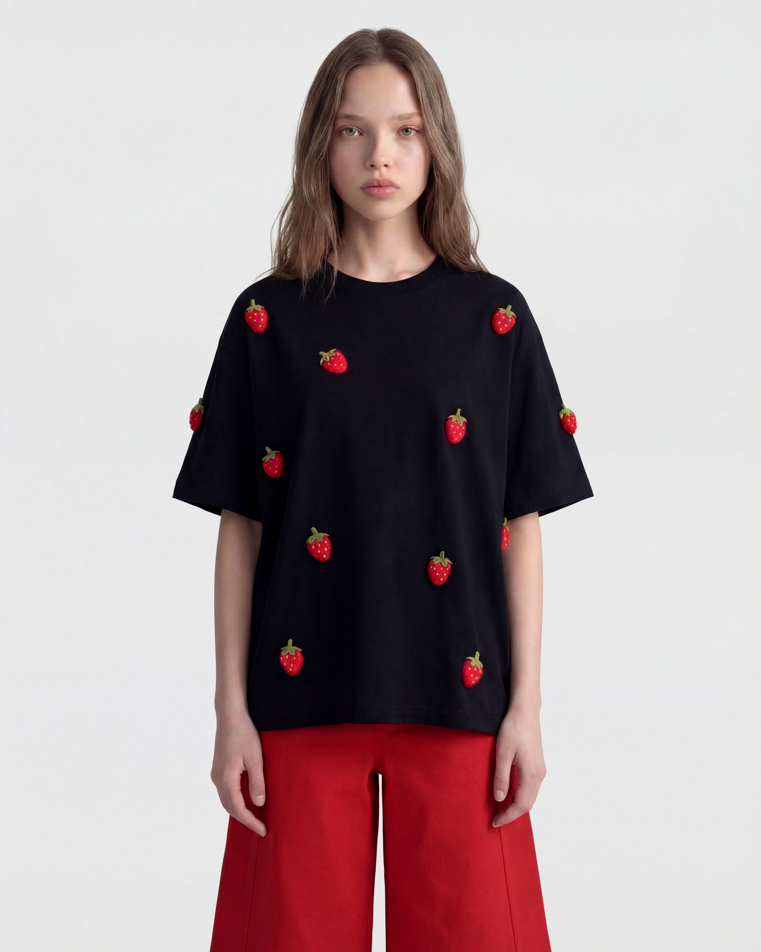 TSHIRT NA STRAWBERRY