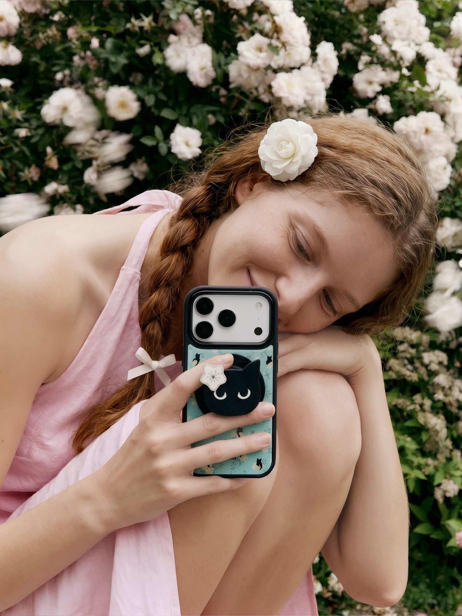 MIDNIGHT CAT PHONE CASE