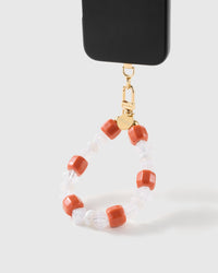 CLEMENTINE MARBLE MIX PHONE STRAP
