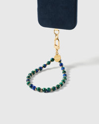 PEACOCK BEAD PHONE STRAP
