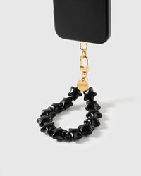 NOIR STAR PHONE STRAP