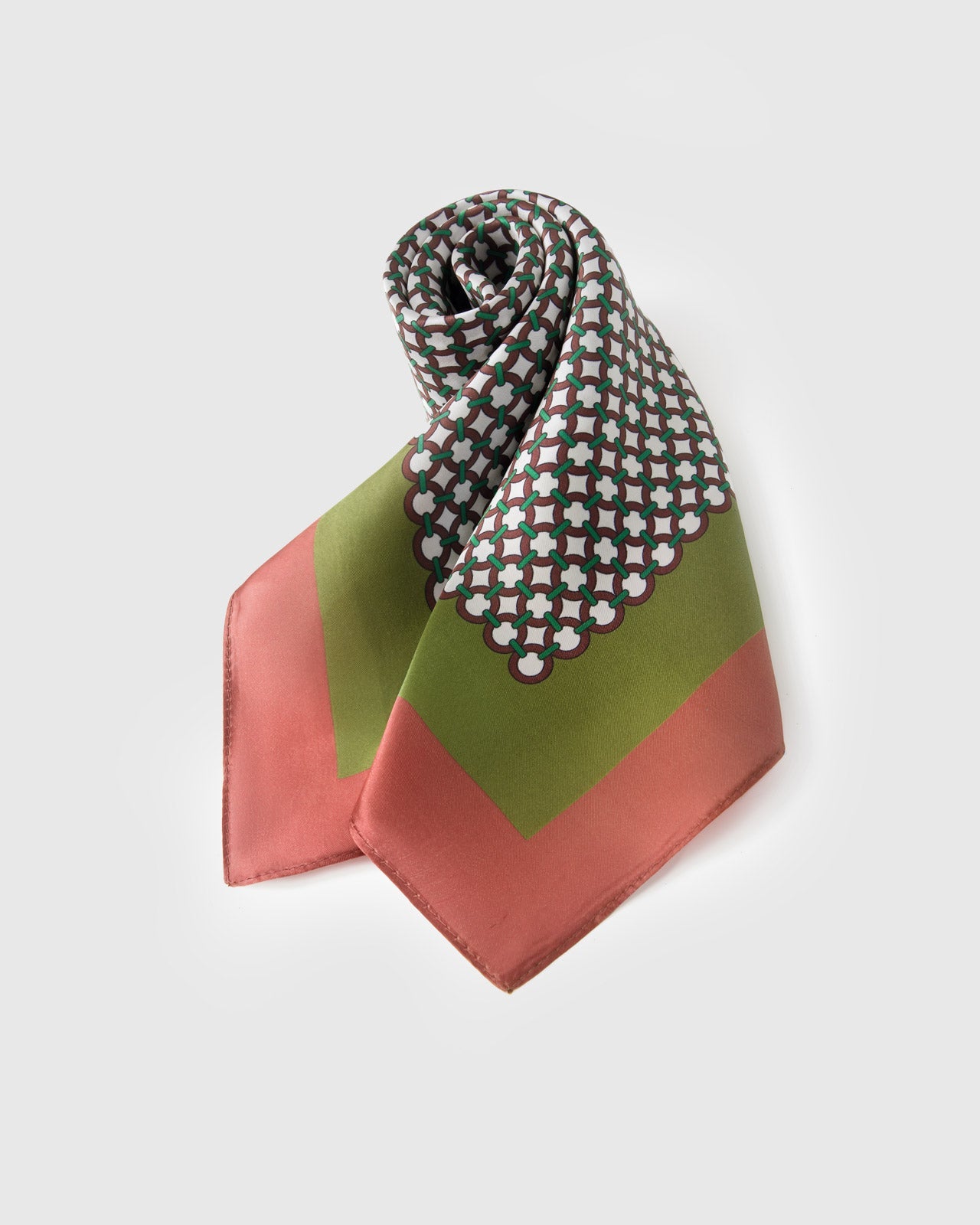 TILE MOSAIC SILK SCARF