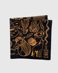 MIDNIGHT FRONTIER SILK SCARF