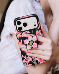 MIDNIGHT ORCHID PHONE CASE
