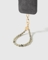 SAGE STONE PHONE STRAP