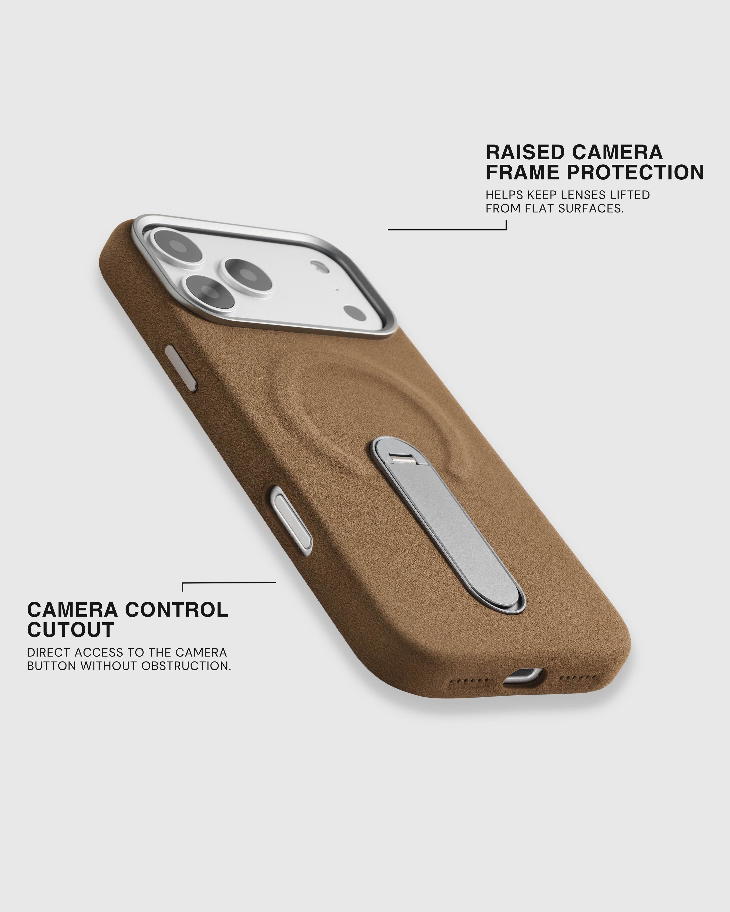 STAND PHONE CASE — OLIVE