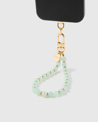 MINT BEAD PHONE STRAP