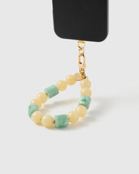 BUTTER JADE ORBIT PHONE STRAP