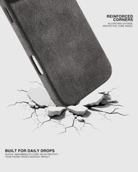 ALCANTARA PHONE CASE — STORM