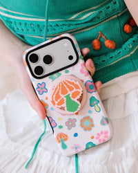 PIXEL MUSHROOM PHONE CASE
