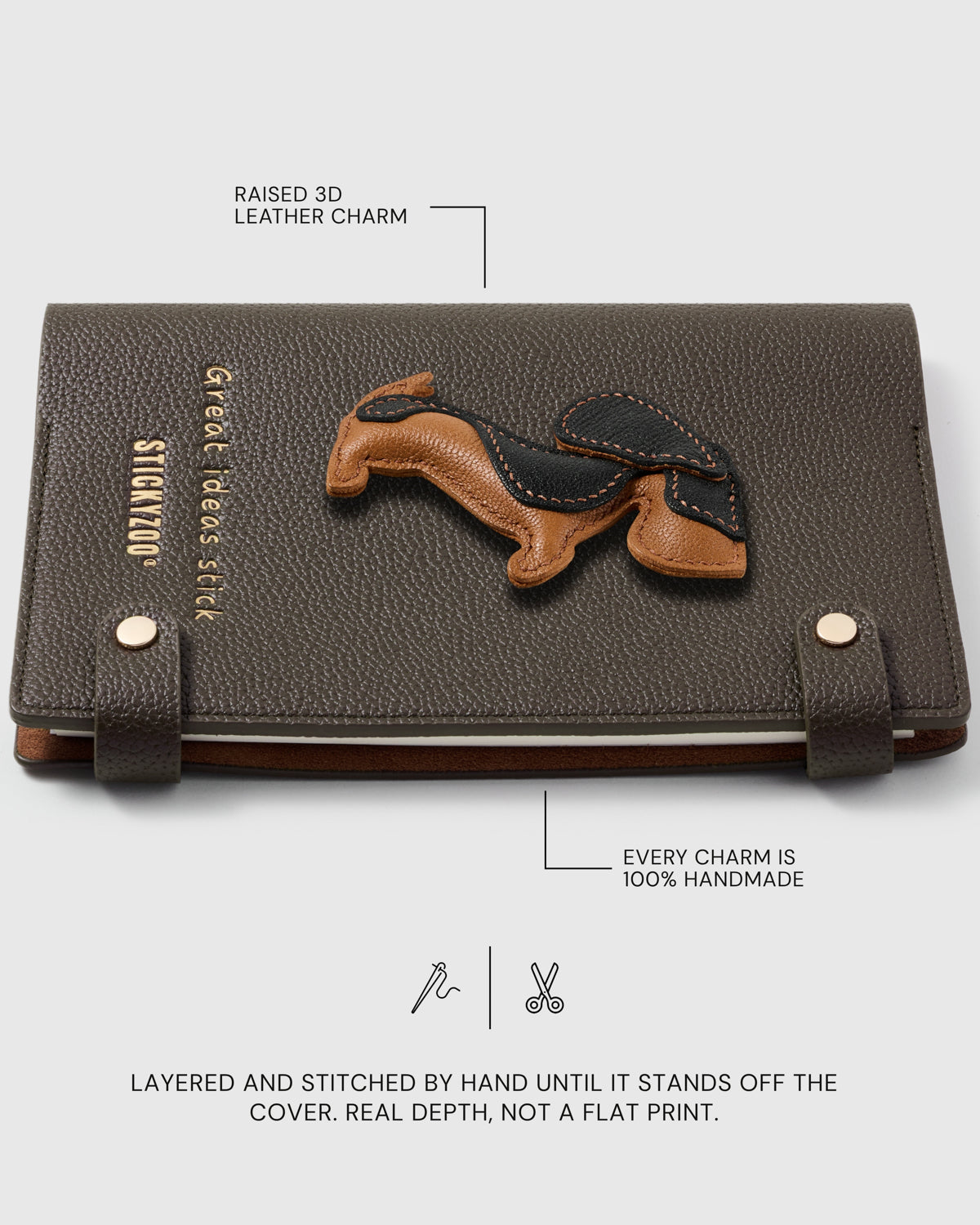 RUNNING DACHSHUND NOTEBOOK