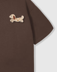 SPOTTY DASH DACHSHUND NA T-SHIRT