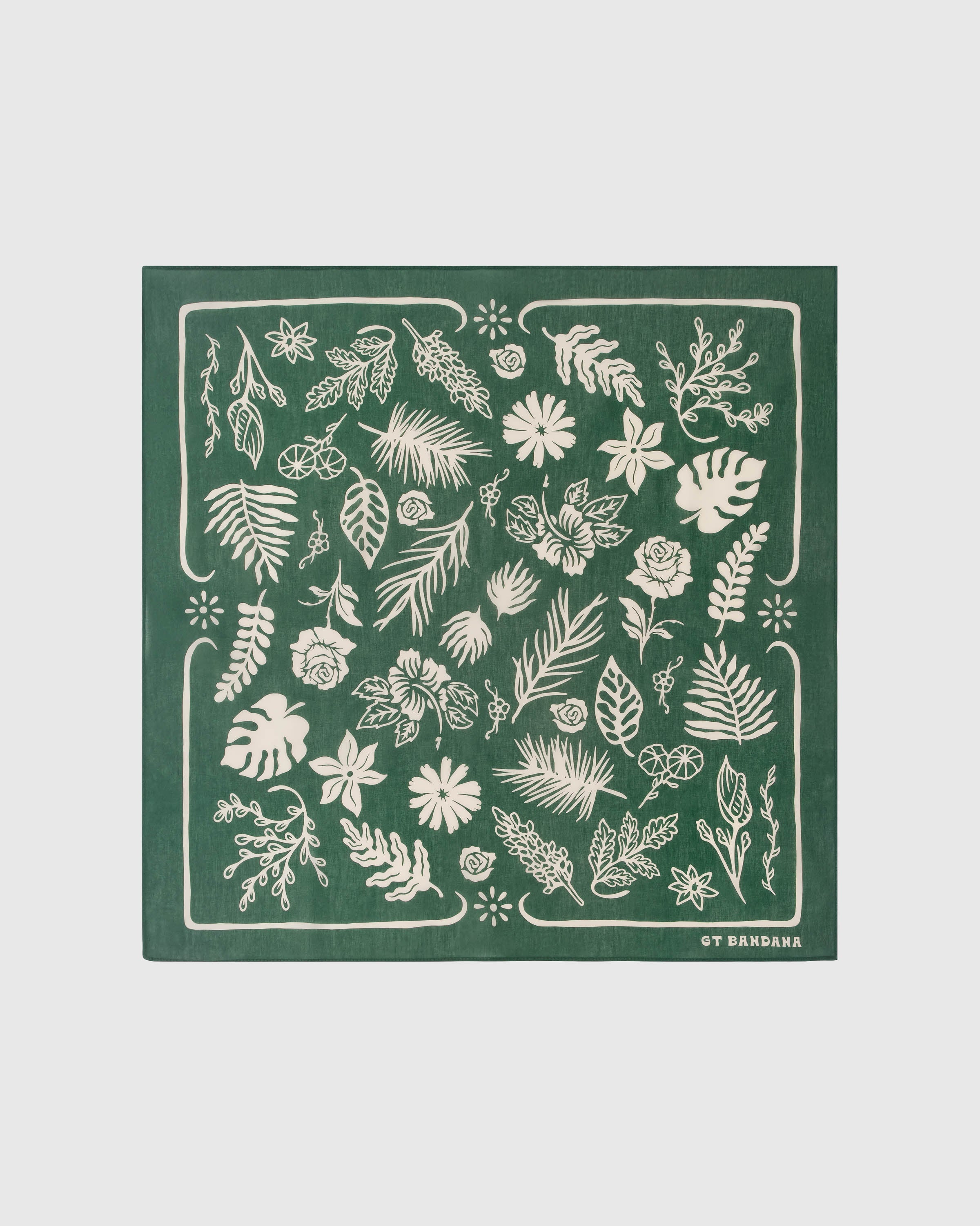 FOREST HERBARIUM SILK SCARF