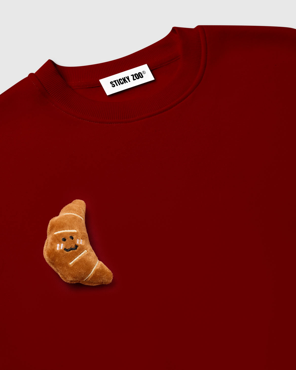 DOUBLE CROISSANT SWEATSHIRT