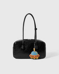UFO LEATHER BAG CHARM