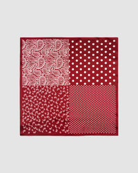 CARDINAL BANDANA SILK SCARF