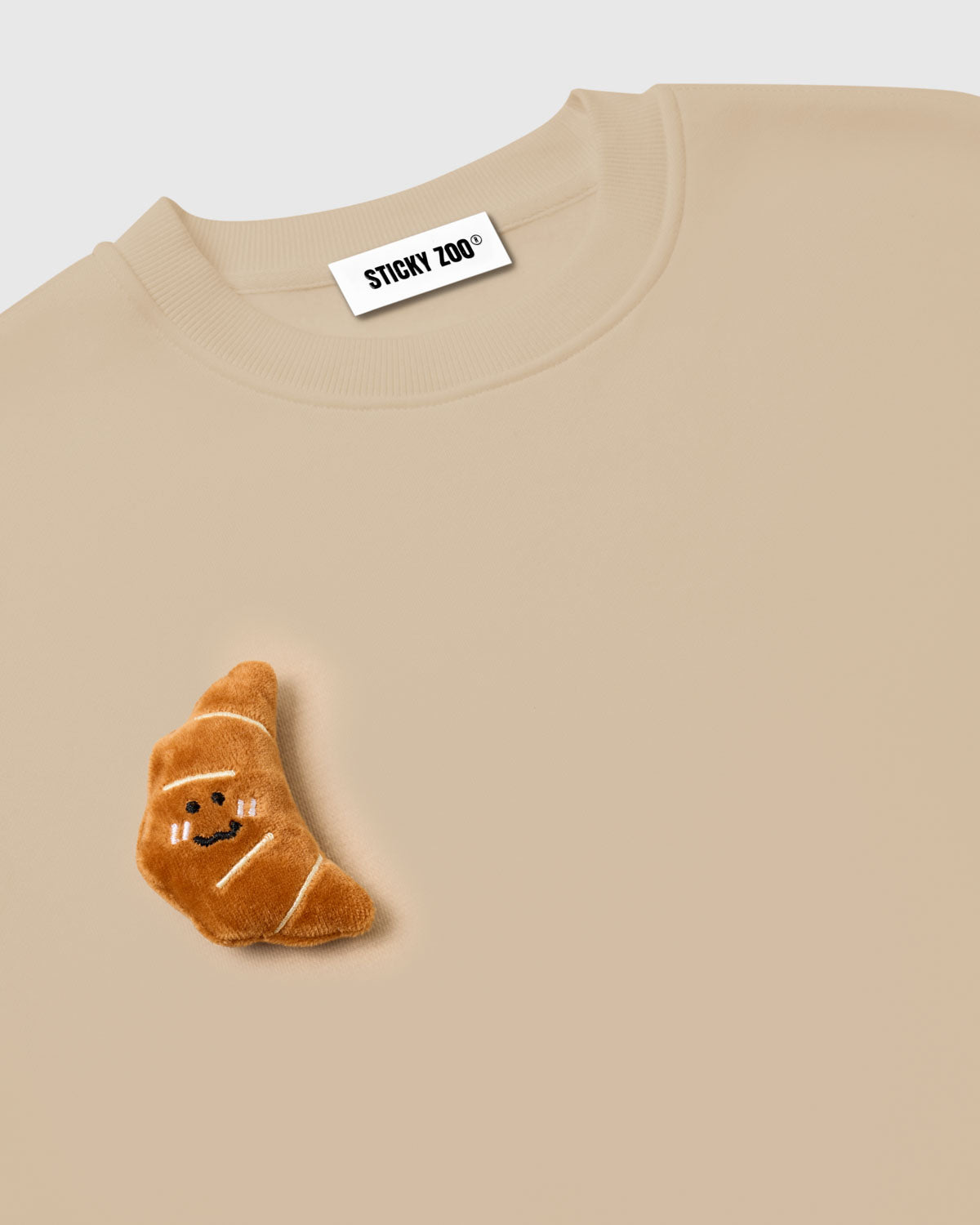 DOUBLE CROISSANT SWEATSHIRT