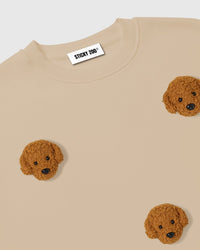 POODLE PARADE SWEATSHIRT