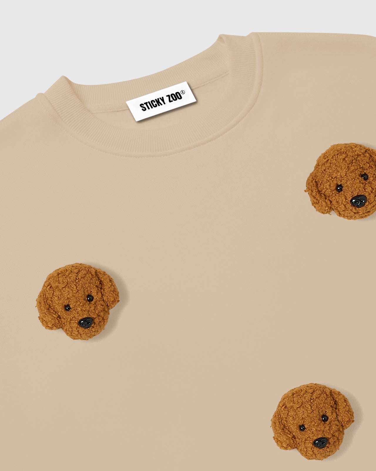POODLE PARADE SWEATSHIRT
