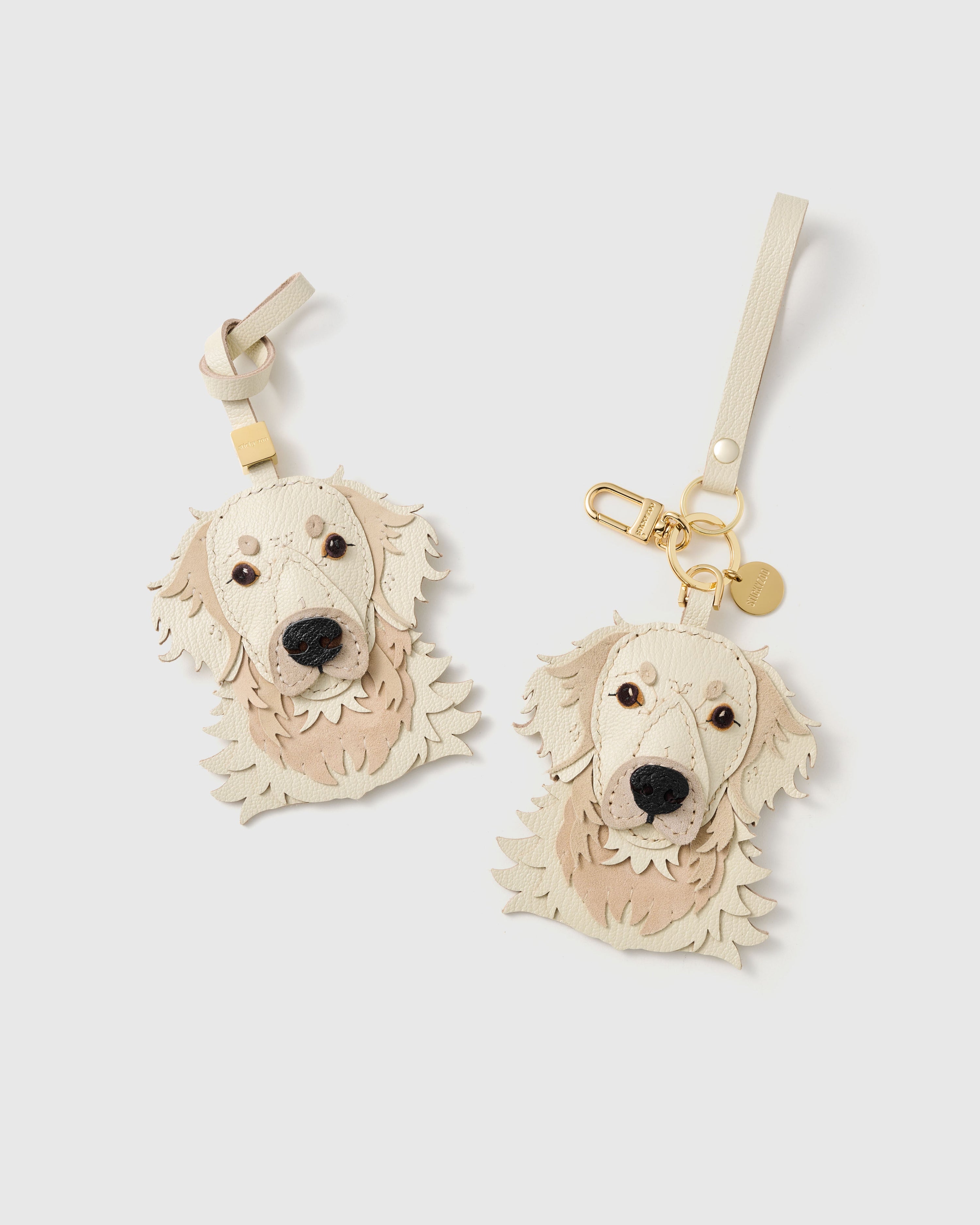 GOLDEN RETRIEVER CHARM | EXCLUSIVE DROP — CREAM